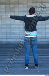 Whole Body Woman T poses White Casual Average Standing Street photo references